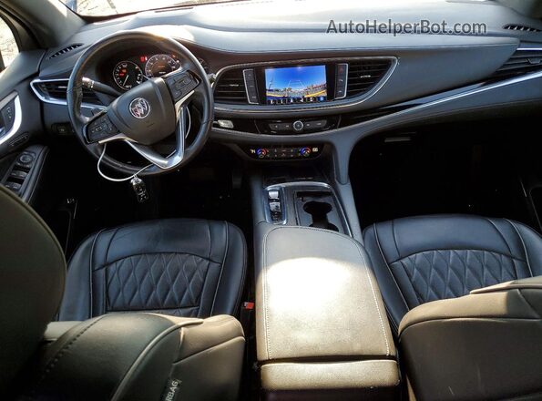 5GAEVCKW9NJ126838 2022 BUICK ENCLAVE Blue Widok deski rozdzielczej