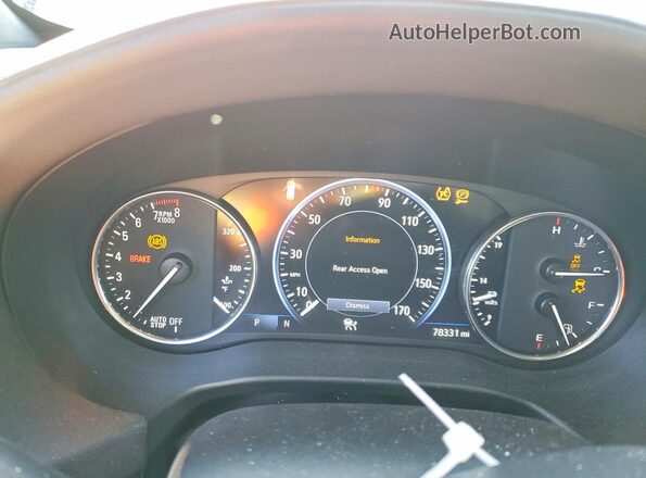 5GAEVCKW9NJ126838 2022 BUICK ENCLAVE Blue Widok zestawu wskaźników