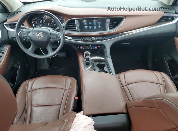 5GAEVCKWXJJ234136 2018 BUICK ENCLAVE Белый Вид панели приборов