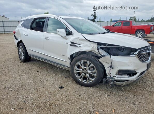 5GAEVCKWXJJ234136 2018 BUICK ENCLAVE Белый Передняя правая четверть