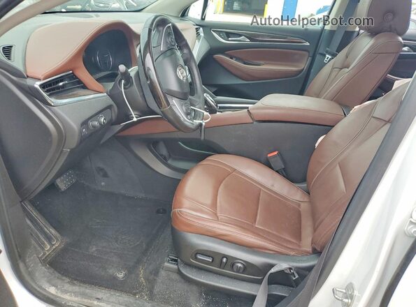 5GAEVCKWXJJ234136 2018 BUICK ENCLAVE Белый Вид салона спереди