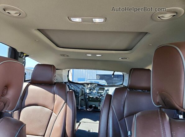 5GAEVCKWXJJ270098 2018 BUICK ENCLAVE Gray უკანა სავარძლების ხედი