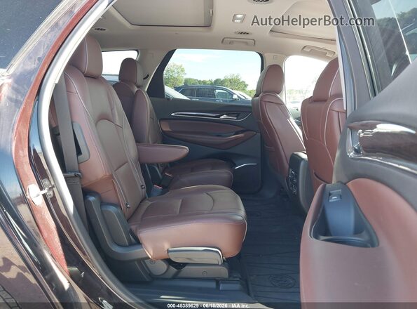 5GAEVCKWXMJ193737 2021 BUICK ENCLAVE Burgundy VIN sticker view