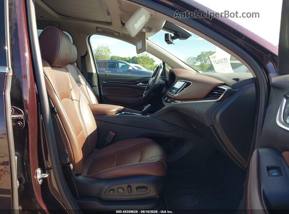 5GAEVCKWXMJ193737 2021 BUICK ENCLAVE Burgundy Front interior view