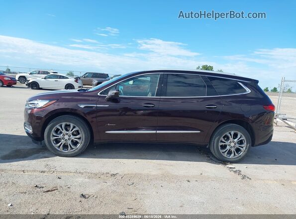 5GAEVCKWXMJ193737 2021 BUICK ENCLAVE Burgundy 360 interior view