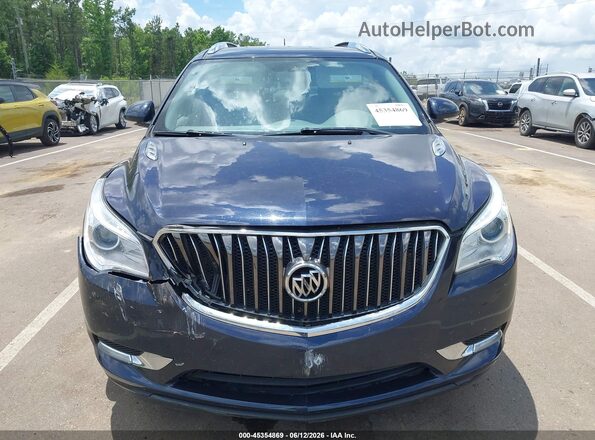 5GAKRAKD4HJ303391 2017 BUICK ENCLAVE Blue Widok zestawu wskaźników