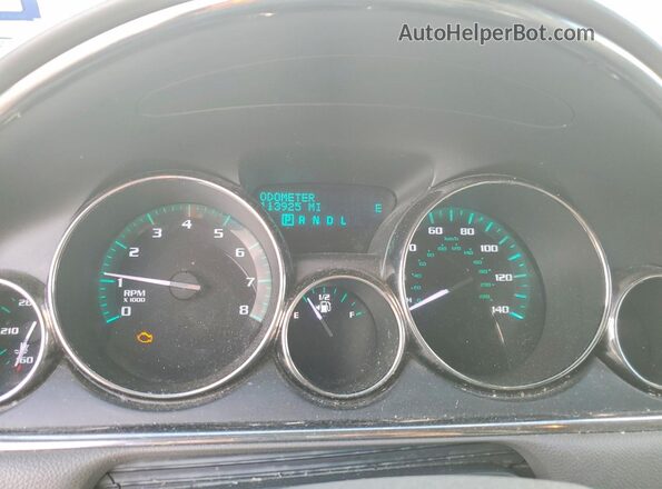 5GAKRAKD5HJ237997 2017 BUICK ENCLAVE Black Instrument cluster view
