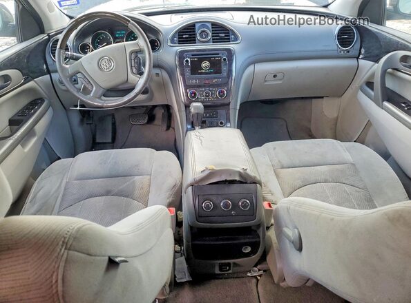 5GAKRAKD5HJ237997 2017 BUICK ENCLAVE Black Dashboard view