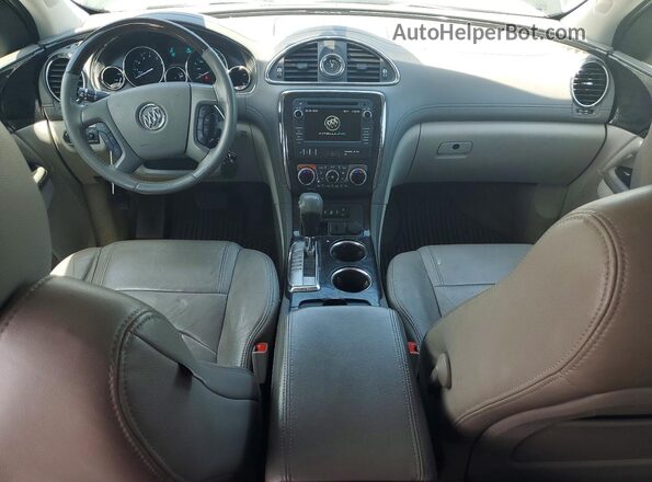 5GAKRAKD9GJ134936 2016 BUICK ENCLAVE Black Widok deski rozdzielczej