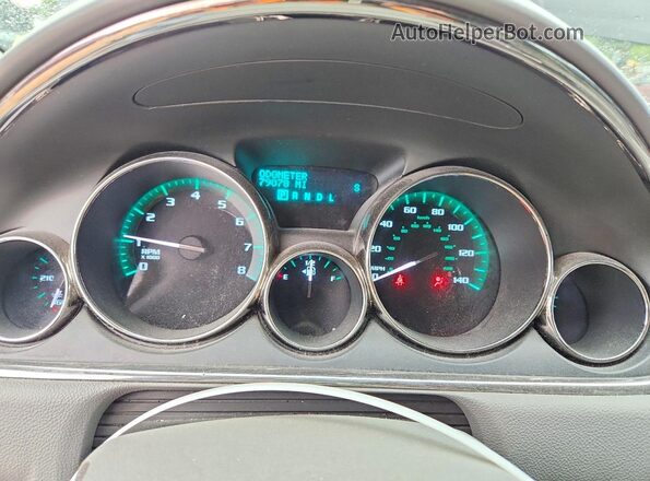 5GAKRAKDXHJ150077 2017 BUICK ENCLAVE Black Instrument cluster view