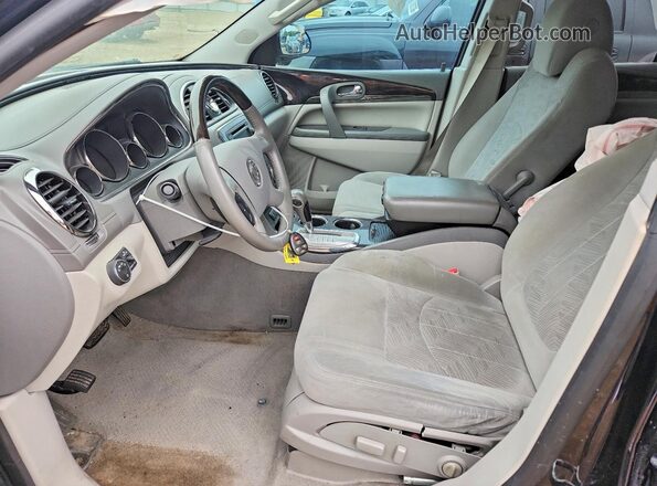 5GAKRAKDXHJ150077 2017 BUICK ENCLAVE Black Front interior view