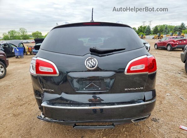 5GAKRAKDXHJ150077 2017 BUICK ENCLAVE Black Rear view