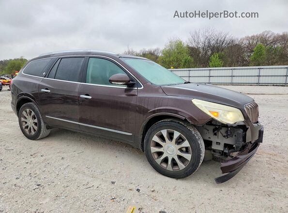 5GAKRBKD0GJ183836 2016 BUICK ENCLAVE Brown Передня права чверть