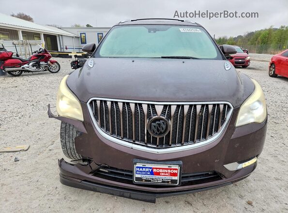5GAKRBKD0GJ183836 2016 BUICK ENCLAVE Brown Вид спереду