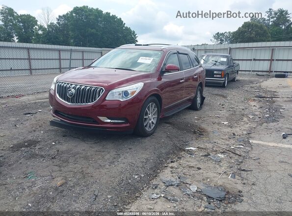 5GAKRBKD0HJ204542 2017 BUICK ENCLAVE Burgundy Front left