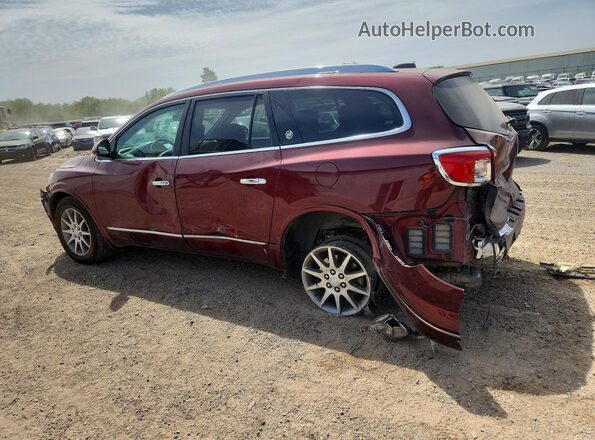 5GAKRBKD1GJ132197 2016 BUICK ENCLAVE Burgundy Tył lewy