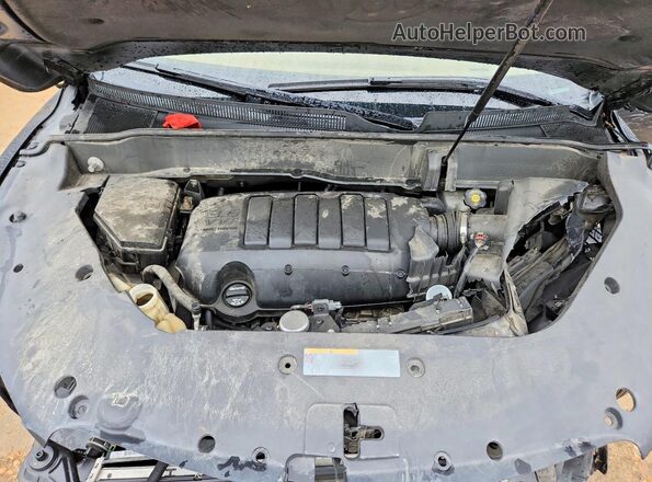 5GAKRBKD1GJ167628 2016 BUICK ENCLAVE Black Engine compartment view