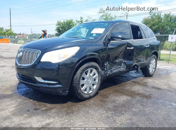 5GAKRBKD1GJ263498 2016 BUICK ENCLAVE Black Przód lewy