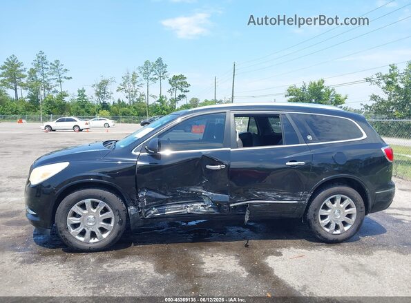 5GAKRBKD1GJ263498 2016 BUICK ENCLAVE Black Widok wnętrza 360 stopni