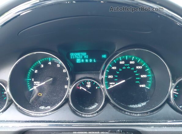 5GAKRBKD1HJ182583 2017 BUICK ENCLAVE Серебряный Вид задних сидений