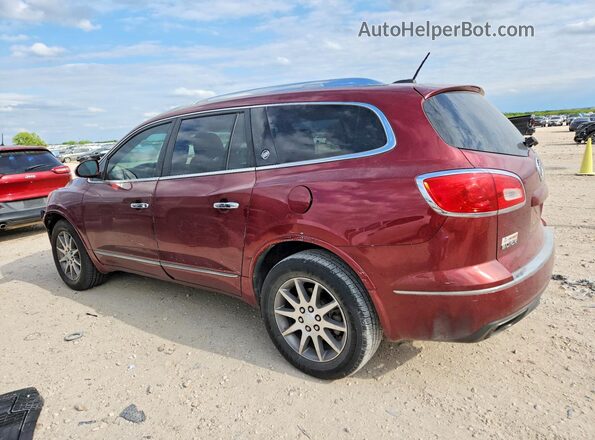 5GAKRBKD1HJ211676 2017 BUICK ENCLAVE Burgundy Rear left