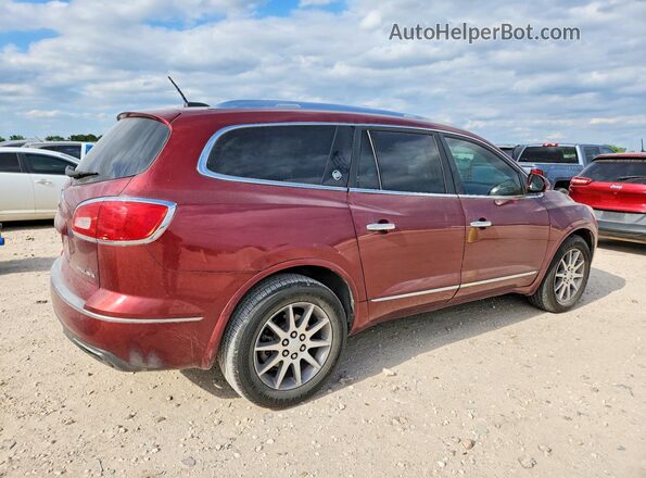 5GAKRBKD1HJ211676 2017 BUICK ENCLAVE Burgundy Rear right