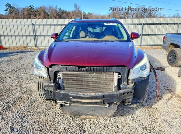 5GAKRBKD1HJ262014 2017 BUICK ENCLAVE Burgundy Front view