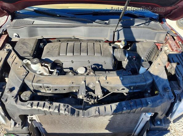 5GAKRBKD1HJ262014 2017 BUICK ENCLAVE Burgundy Engine compartment view