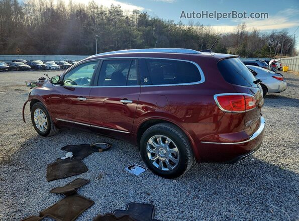 5GAKRBKD1HJ262014 2017 BUICK ENCLAVE Burgundy Rear left