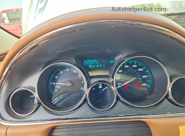 5GAKRBKD2HJ242807 2017 BUICK ENCLAVE Cream Սարքավորումների վահանակի տեսք