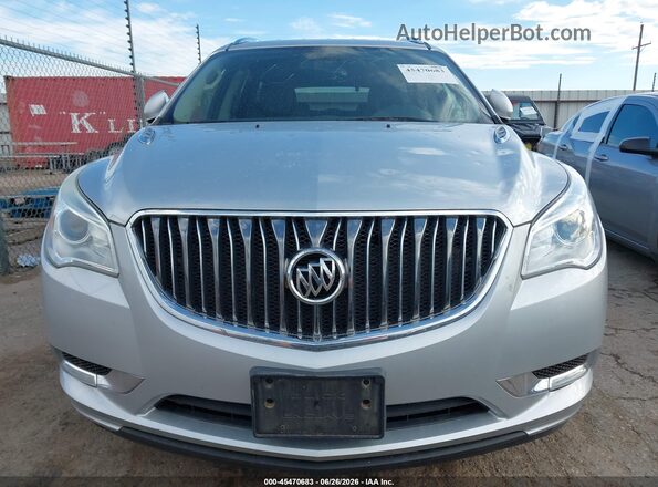 5GAKRBKD3HJ223134 2017 BUICK ENCLAVE Silver ხელსაწყოთა პანელის ხედი
