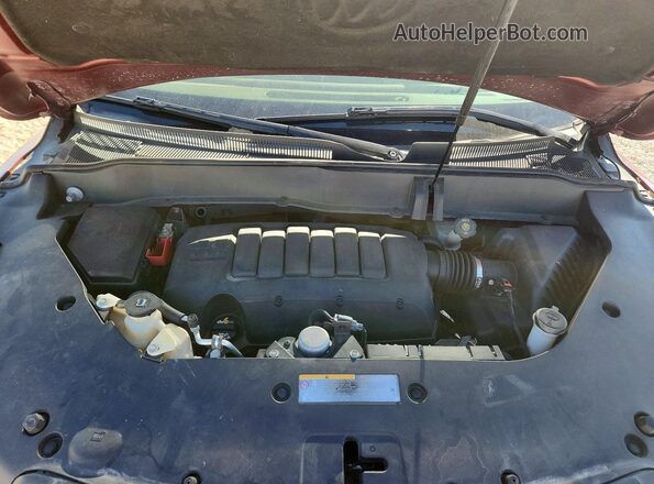 5GAKRBKD4HJ109465 2017 BUICK ENCLAVE Burgundy Շարժիչի բաժամունքի տեսք