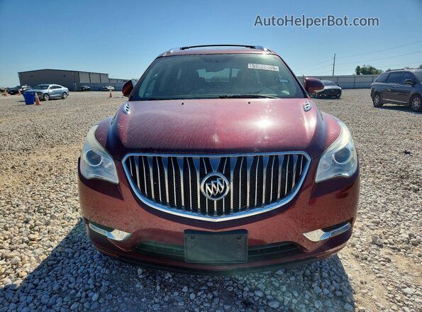 5GAKRBKD4HJ109465 2017 BUICK ENCLAVE Burgundy Դիմացի տեսք