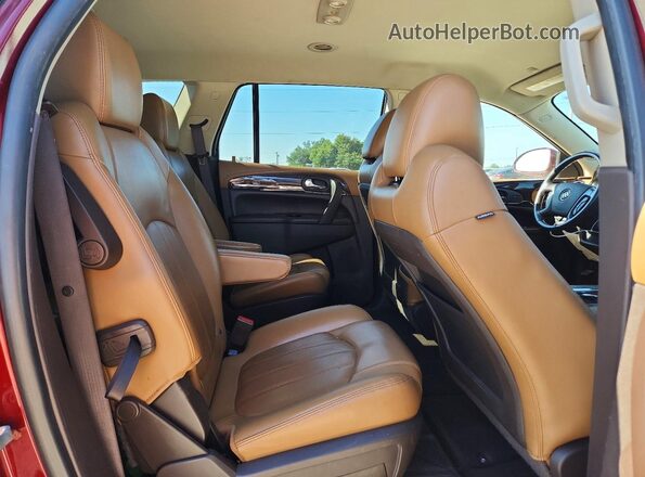 5GAKRBKD4HJ109465 2017 BUICK ENCLAVE Burgundy Սալոնի հետևի տեսք