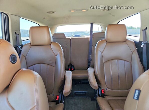5GAKRBKD4HJ109465 2017 BUICK ENCLAVE Burgundy Հետևի նստատեղերի տեսք