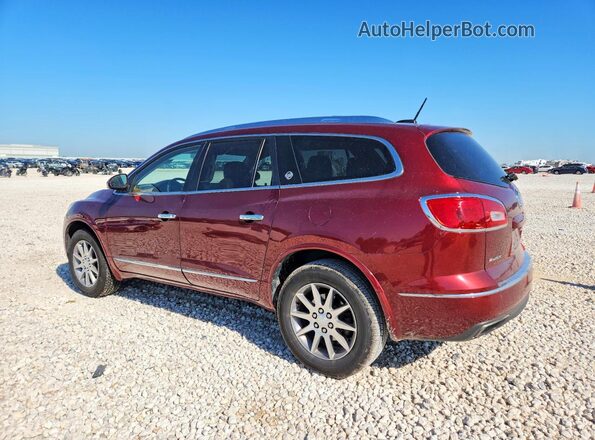 5GAKRBKD4HJ109465 2017 BUICK ENCLAVE Burgundy Հետևի ձախ