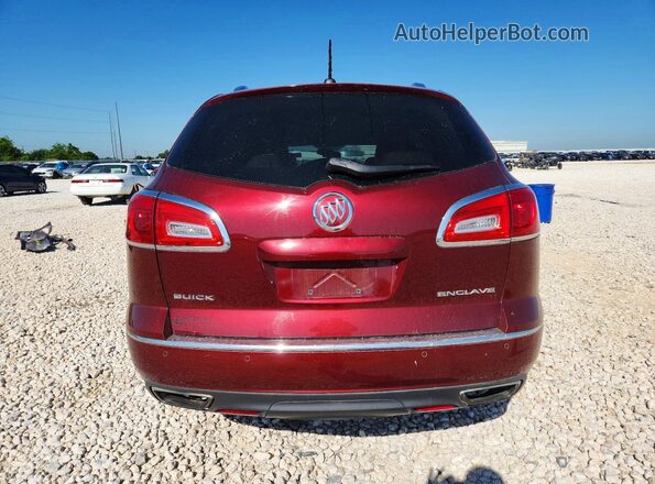 5GAKRBKD4HJ109465 2017 BUICK ENCLAVE Burgundy Հետևի տեսք