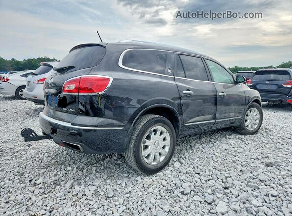 5GAKRBKD4HJ228164 2017 BUICK ENCLAVE Черный Задняя правая четверть