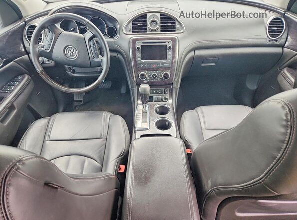 5GAKRBKD4HJ228164 2017 BUICK ENCLAVE Черный Вид панели приборов
