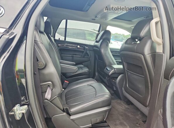 5GAKRBKD4HJ228164 2017 BUICK ENCLAVE Черный Вид задней части салона