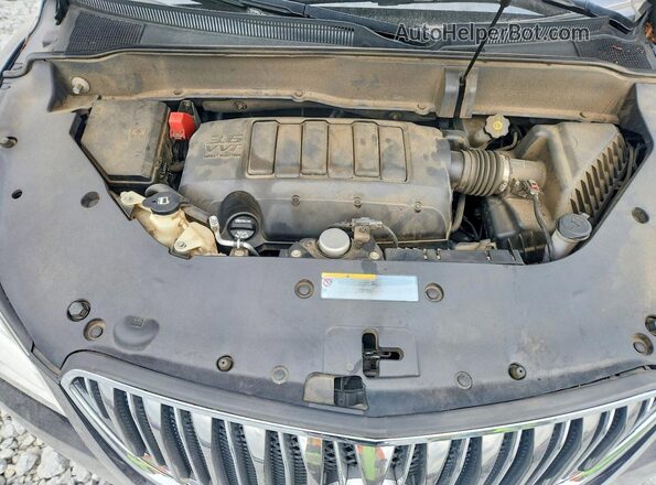 5GAKRBKD4HJ228164 2017 BUICK ENCLAVE Черный Вид подкапотного пространства
