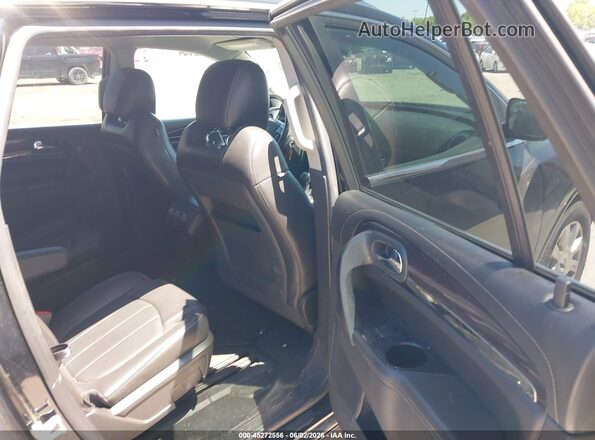 5GAKRBKD4HJ350135 2017 BUICK ENCLAVE Black Widok naklejki z numerem VIN
