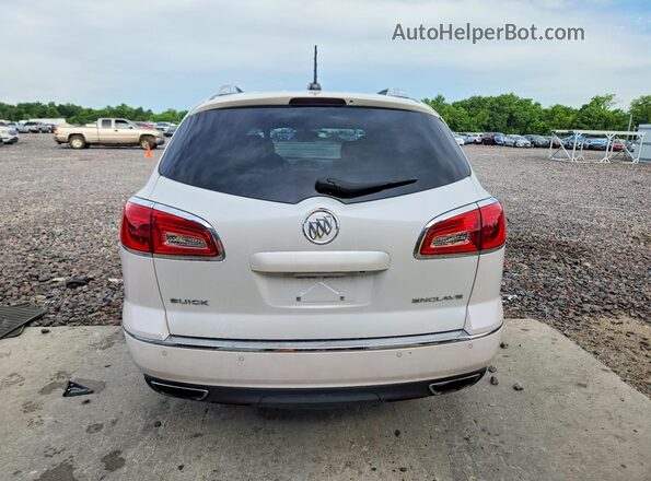 5GAKRBKD5GJ244520 2016 BUICK ENCLAVE White Widok z tyłu