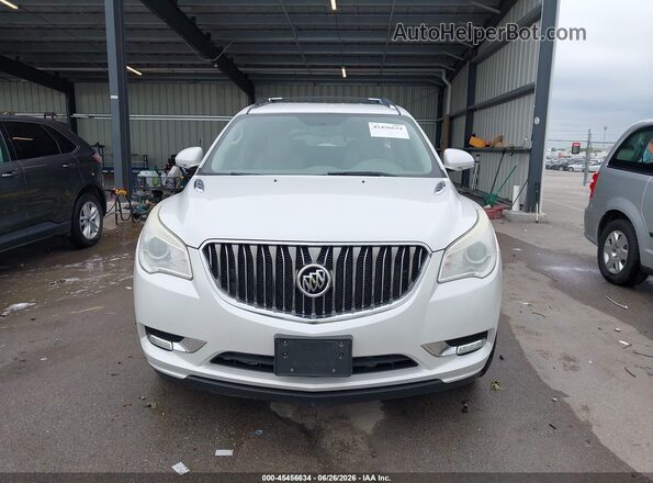 5GAKRBKD5GJ249815 2016 BUICK ENCLAVE White Instrument cluster view