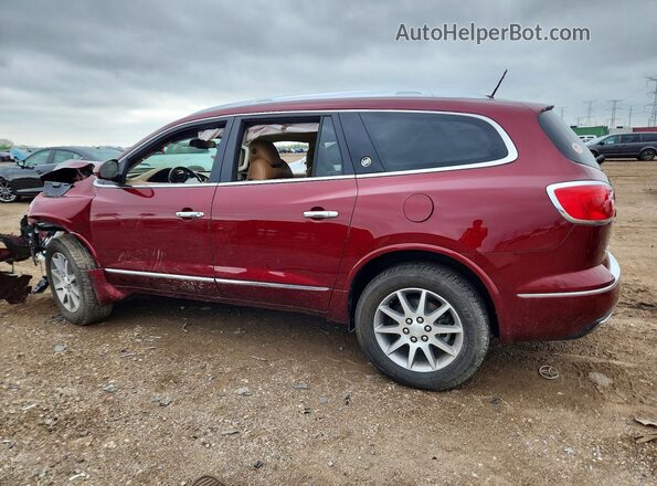 5GAKRBKD5GJ256456 2016 BUICK ENCLAVE Red უკანა მარცხენა