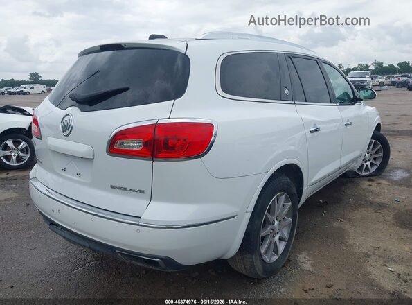 5GAKRBKD5GJ271717 2016 BUICK ENCLAVE Белый Задняя правая четверть