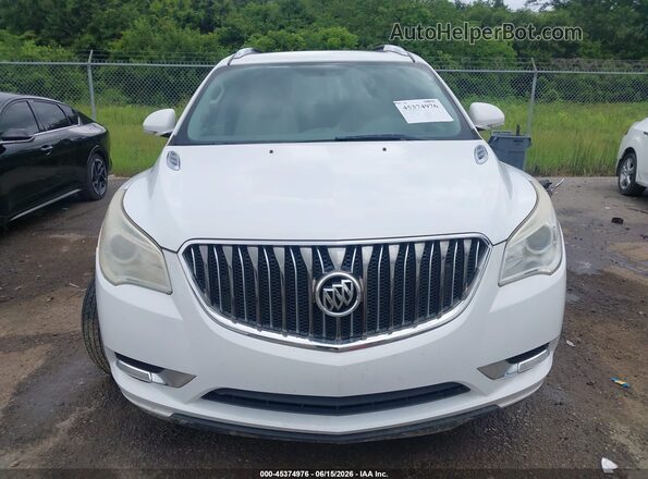 5GAKRBKD5GJ271717 2016 BUICK ENCLAVE Белый Вид щитка приборов