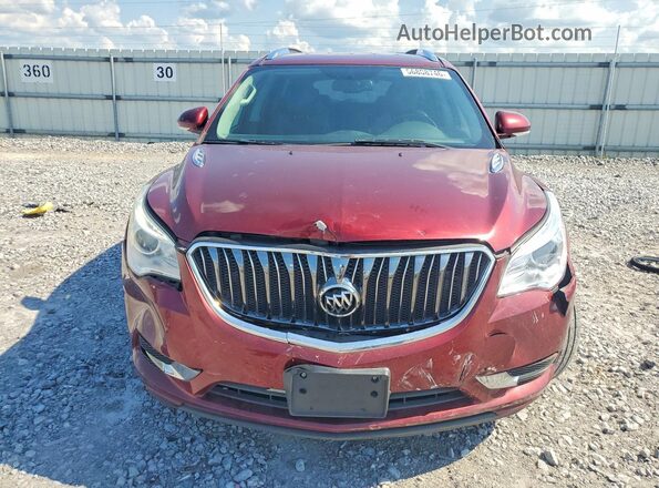 5GAKRBKD7HJ110674 2017 BUICK ENCLAVE Burgundy Front view