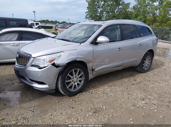 5GAKRBKD7HJ313712 2017 BUICK ENCLAVE Silver Front left