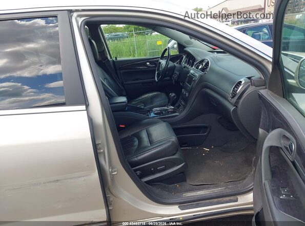 5GAKRBKD8HJ113616 2017 BUICK ENCLAVE Champagne წინა სალონის ხედი